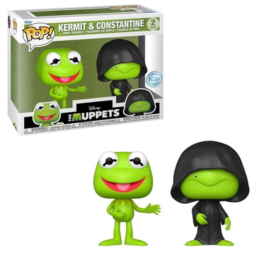 Pop! Vinyl: Disney The Muppets - Kermit & Constantine - Hot Topic Exclusive